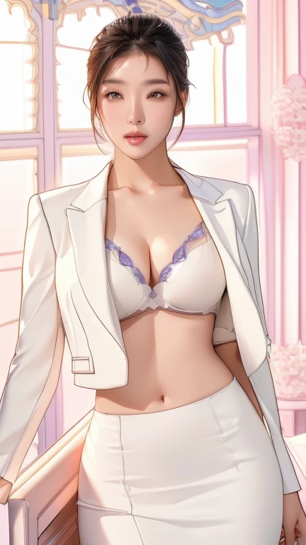 エッチなロリ美少女がropeで縛られて、underwear、rope、