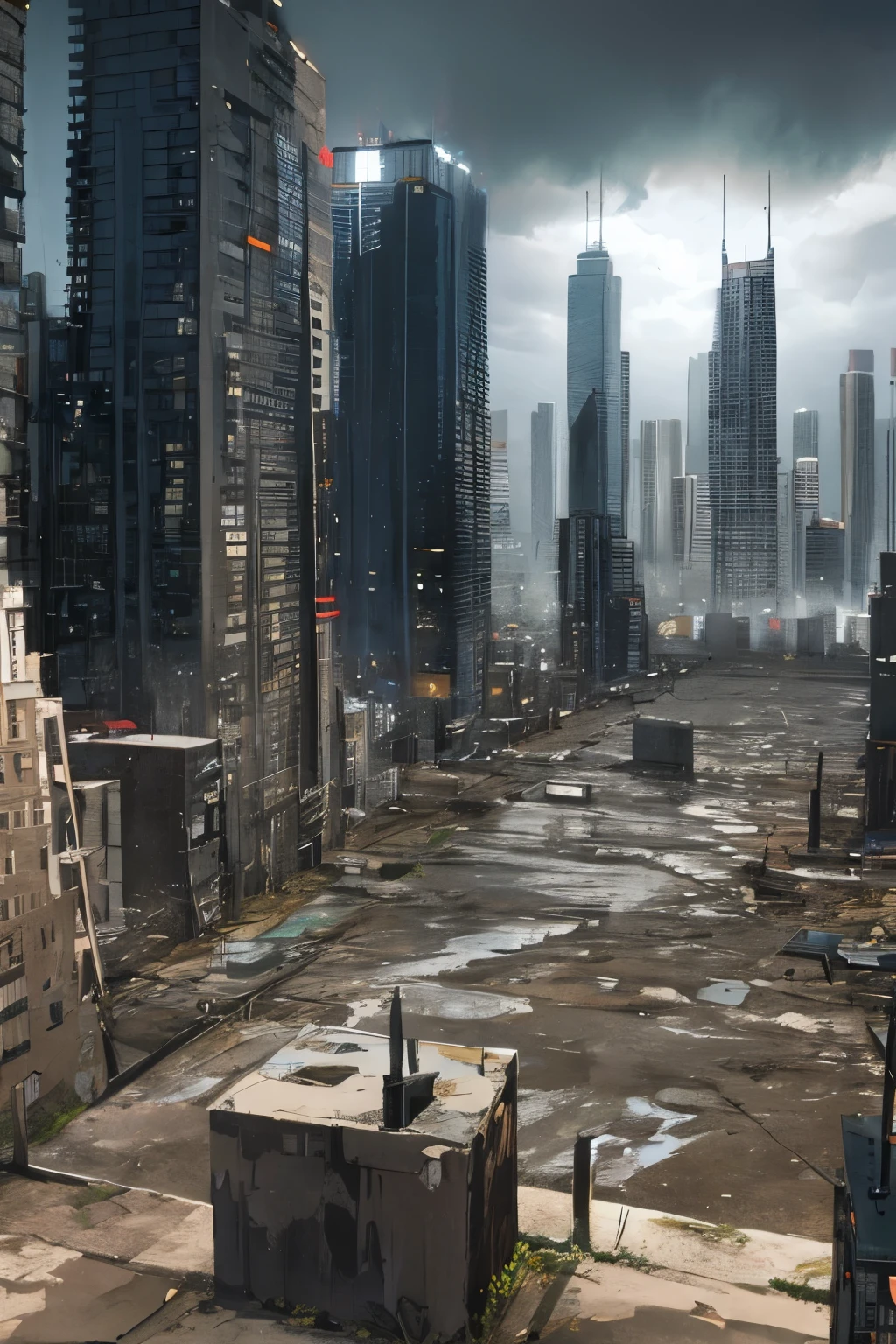 wallpaper,Doomsday City