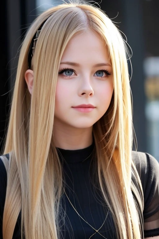 Avril lookalike　beautiful girl　Great style