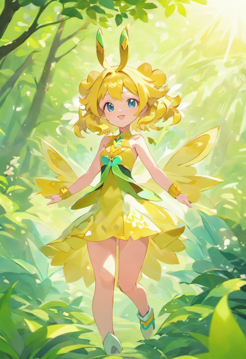 High quality 3D images, Nymphia personified, Beautiful girl, Being in beautiful nature