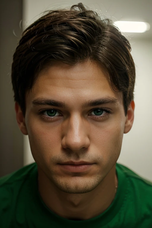 Green-eyed boy 