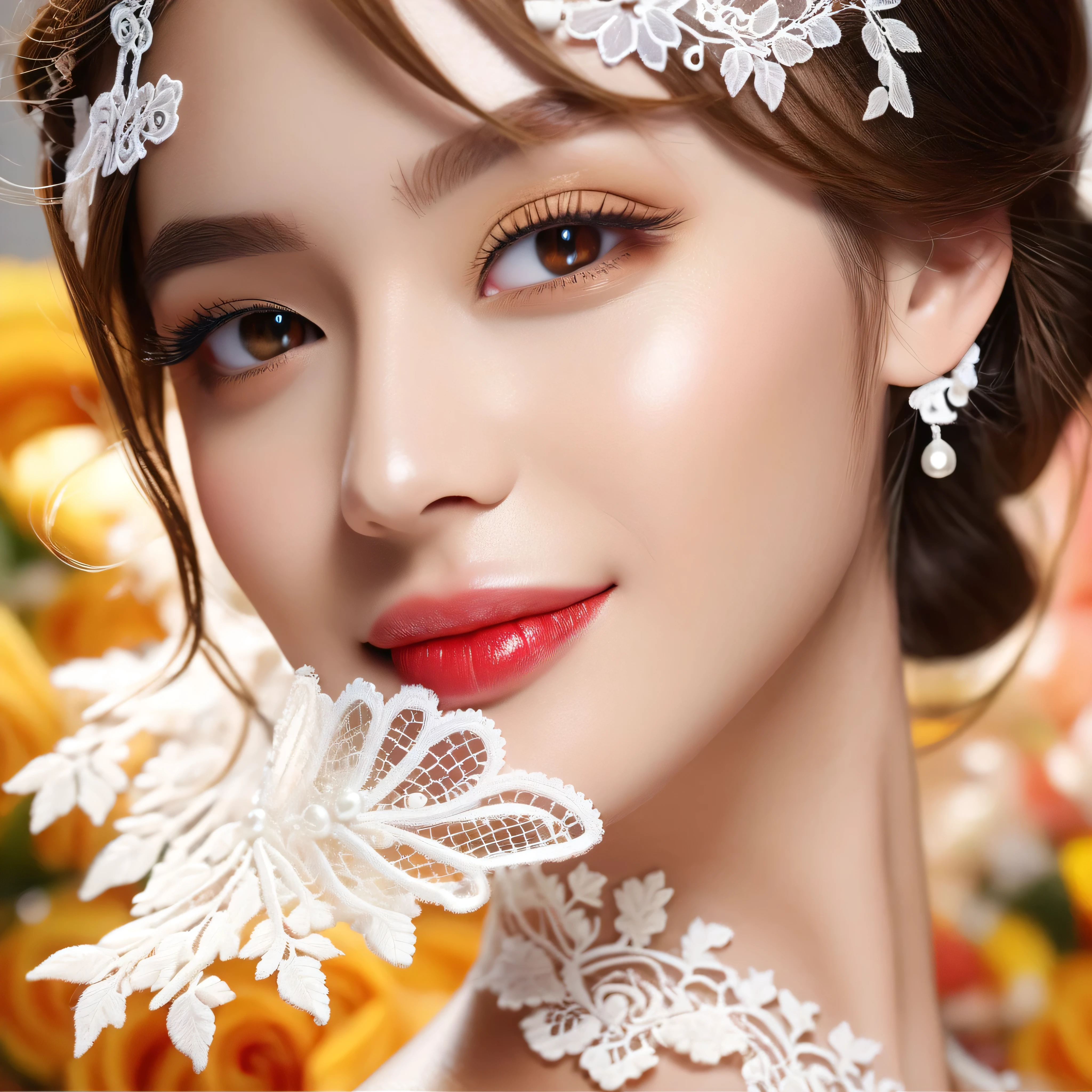 2females\((wearing beautiful delicate three-dimensional white lace:1.5),,smile,very beautiful,very delicate, \), BREAK ,\(many roses\(made by lace\)\) BREAK ,quality\(32k,wallpaper of extremely detailed CG unit, ​masterpiece,hight resolution,top-quality,top-quality real texture skin,hyper realisitic,increase the resolution,RAW photos,best qualtiy,highly detailed,the wallpaper,cinematic lighting,ray trace,golden ratio\),dynamic angle,macro photography,[nsfw:2.0],close up lace, reflection optimal ultra_sharp-focus perfection accurate volumetric Lightning contrast backlight vivid global illumination cgi vfx sfx reflex Octane_rendered extreme improved romm rgb pbr 3dcg fxaa blu-ray colors-coded anti-aliasing fkaa txaa rtx ssao opengl-shaders glsl-shaders post-processing post-production cell-shading tone-mapping. varies multi etc. --s 1000 --c 20 --q 5 --chaos 100