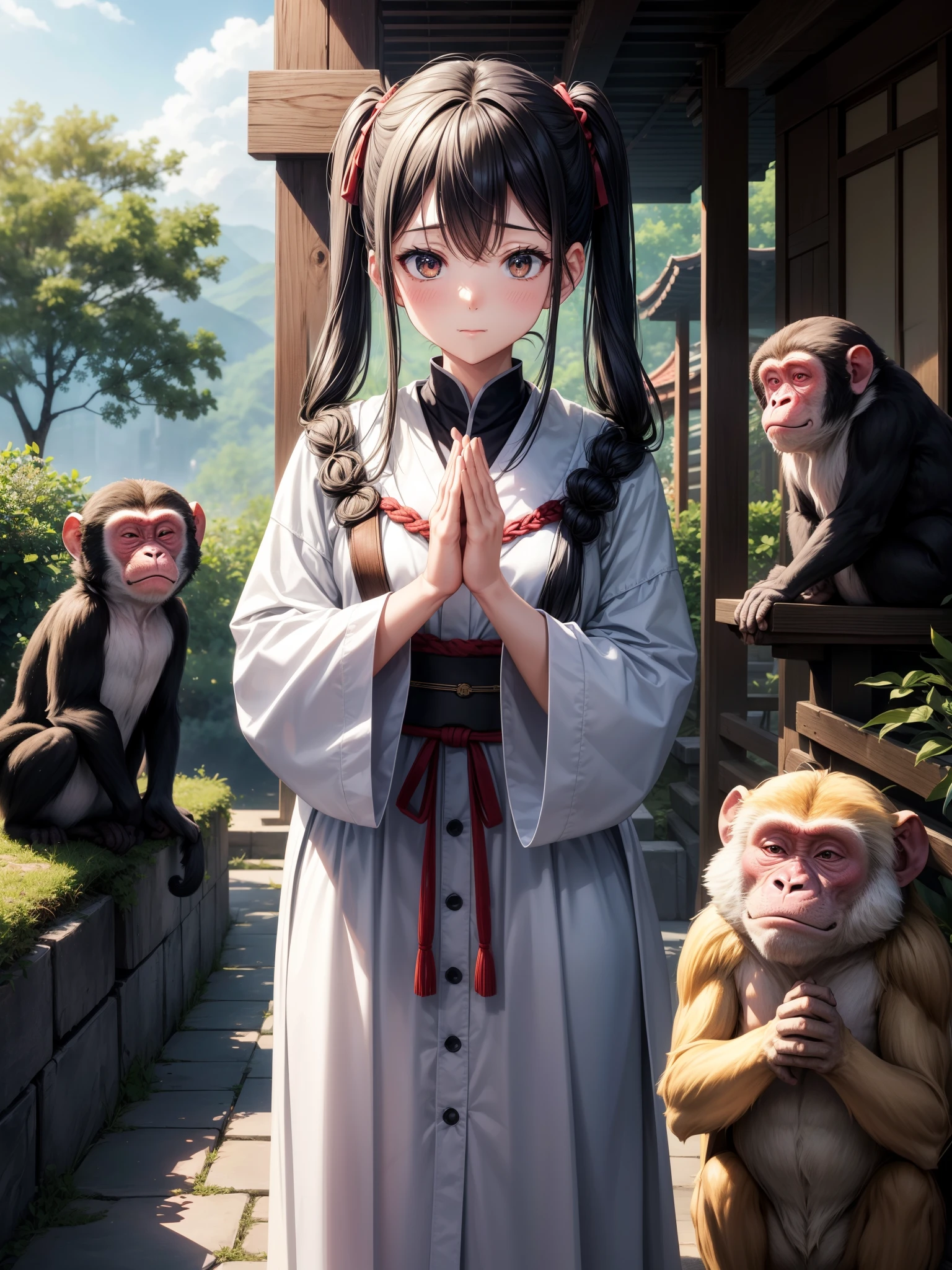 Three apes、すなわちSee no evil、Hear no evil、I have to say、It&#39;s an old Japanese fable that symbolizes a moral lesson.。Three monkeys、By taking different actions、It teaches an important lesson。

first、See no evil🙈は、Close your eyes and cover them with your hands、It symbolizes not seeing the injustice and wrongdoings around you.。This monkey、By not seeing unnecessary evil、Teaches the importance of keeping one&#39;s mind pure。See no evilの姿勢は、Protect your mind from harmful outside influences、It shows the wisdom to avoid getting involved in unnecessary trouble.。

next、Hear no evil🙉は、Close your ears and cover them with your hands、It symbolizes not listening to bad stories or rumors.。This monkey、By not listening to slander and abuse、Keep peace of mind、Teaches the importance of avoiding prejudice and misunderstanding others。Hear no evilの姿勢は、Protect yourself from harmful information and negative influences、It shows the wisdom to maintain peace of mind.。

lastly、言わざる🙊は、Close your mouth and cover it with your hands、It symbolizes not saying unnecessary things.。This monkey、By not using unnecessary words or saying things that hurt others,、Teaches the importance of maintaining good relationships with others。The attitude of not saying anything、Understand the power of words、By speaking carefully、It shows the wisdom to achieve harmony in human relationships.。

Three apesの教えは、From antiquity to modern times、Many people々It has been passed down to。See no evil、Hear no evil、Through the act of not speaking、Keep peace of mind、Emphasis is placed on valuing harmony with others.。These teachings are、By practicing in daily life、It will be a basic guide to building a better society.。

このThree apesの寓話は、More than just a lesson in words、It is widely accepted as a guide to real-life behavior.。See no evil🙈、Hear no evil🙉、言わざる🙊の三つの姿勢は、Through the deep meaning and wisdom that each one holds、It gives us important lessons for life.。