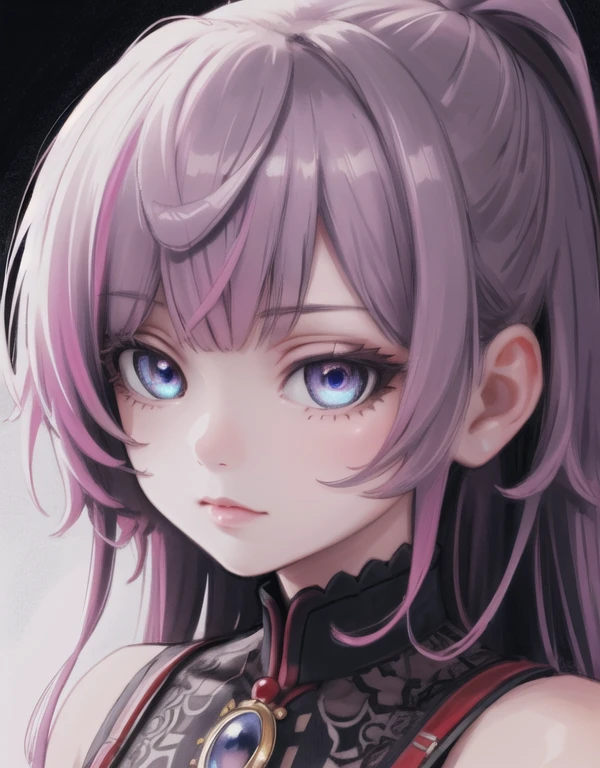 masterpiece, 1girl, standing, photorealistic, highly detailed, high resolution, best quality, highres, (detailed eyes:1.4), (detailed face:1.2), colorful, vivid color, inksketch, none color,