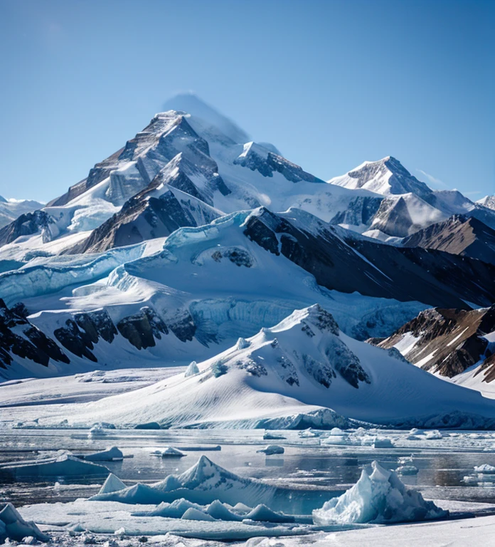 monte everest, nevada , glaciar