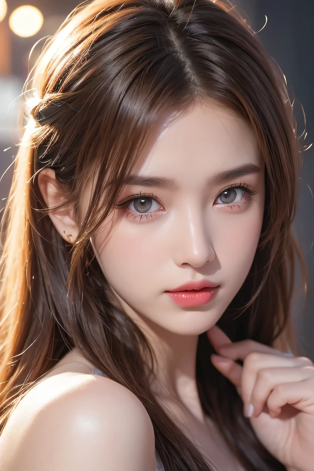 High-quality work,Realistic works,Super premium graphics,8K HD CG works,high quality graphics,High-definition and exquisite CG works,10x pixels,Ultra-fine details:1.1,Advanced technical details:1.1Realistic photo effects,Interior lighting effects:1.5,natural soft light:1.5. Light effect(Virtual light effects:1.8),Ultra-high resolution,shining dress,sliver long hair,silber hair,transparenthair,high detailed hair(Quality hair details:1.1)Clear eyes,Double eyelids look good,Sharp eye makeup, Create exquisite eyelash makeup, tthin eyebrows, Ultra-detailed eyes,a tall nose, lovely red lips, rosey cheeks, With delicate makeup on her face , pretty face, The face shape is perfectly proportioned,(Advanced facial details:1.1)On the battlefield of storms, A woman dressed in a Lolita outfit uses a weapon with the power of the fire element..(( Lightning danced next to her.)), It reflects the strength of her determination.,Because she embodies the power of nature's power in battle..official art, 8K wallpaper, very detailed, beautiful and aesthetic, beautiful, Masterpiece, best quality,(Focus on the thighs and up.),Clear face,The eyes are detailed.,(wind,hair flying,Flow skirt),,Women's artwork,Dress full body video,Reality,Amazing Cleavage,My eyes are very bright today