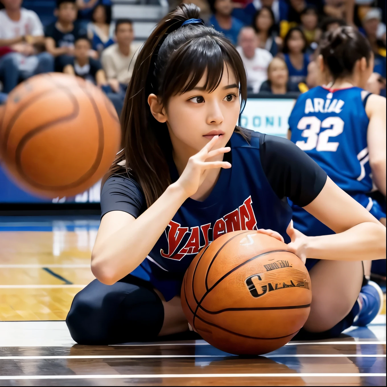 basketball、Women's athletes、Changing clothes in the changing room、beautiful girl、Big Breasts、The moment he took off his uniform、Shortcuts、A cute pose by a popular person、high resolution、high quality、