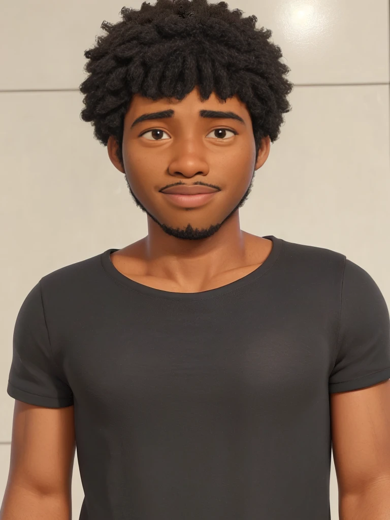 A black man.