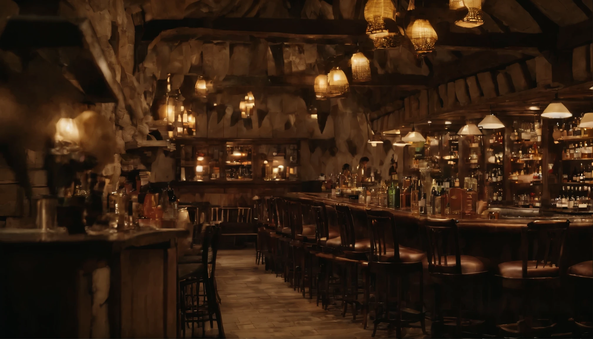 highest quality, Super detailed, figure,
Tavern, multiple boy, bar (place), indoor, 6+boy, alcohol, シーリングLight, Bottle, Light, Men's Center, Japanese architecture, Japan, Realistic, photograph background, photograph (Moderate)