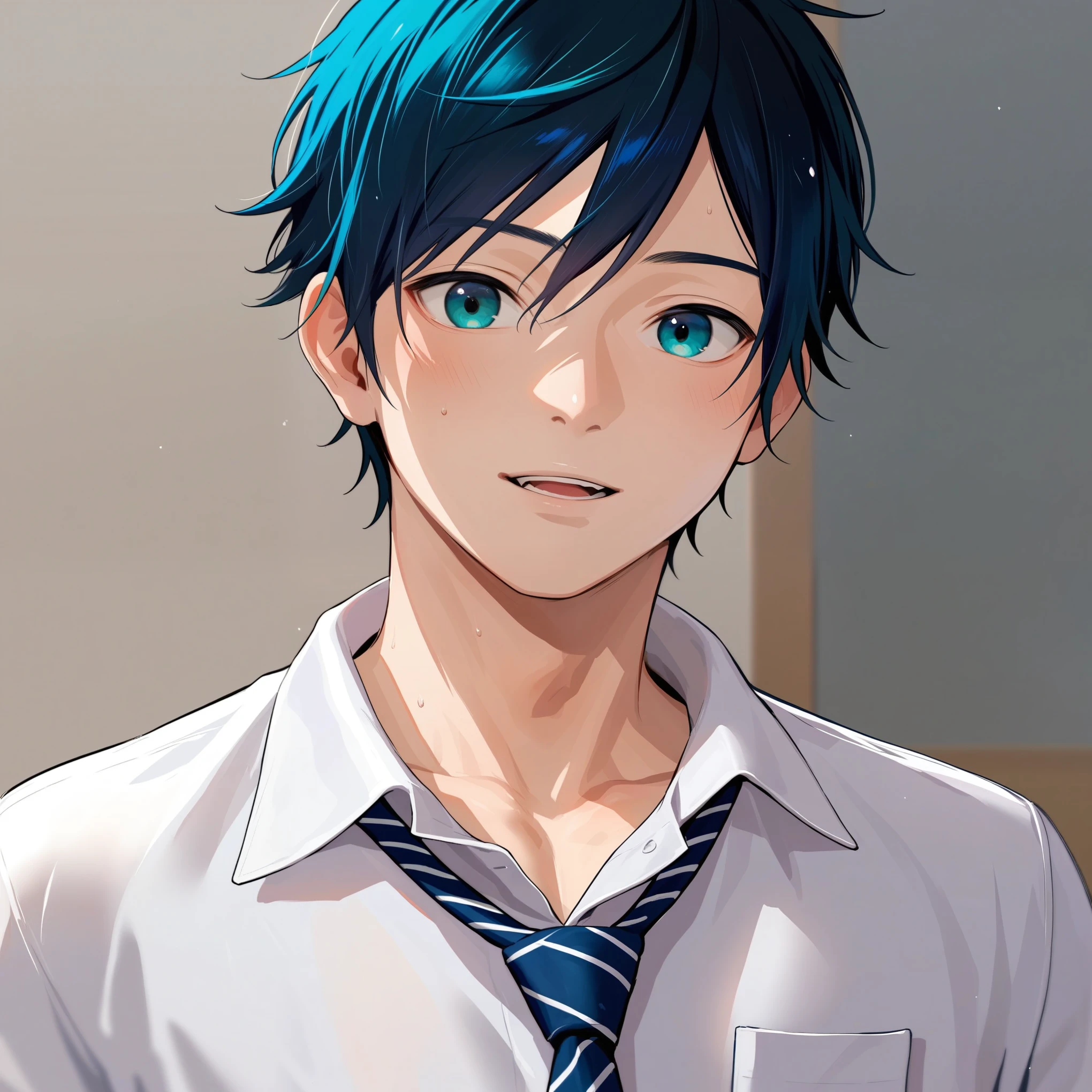 score_9, score_8_up, source_anime, , solo, ikuchan, 1boy, twink, nude, venti, upper body, front view, professional photography, professional photoshoot, cinematic