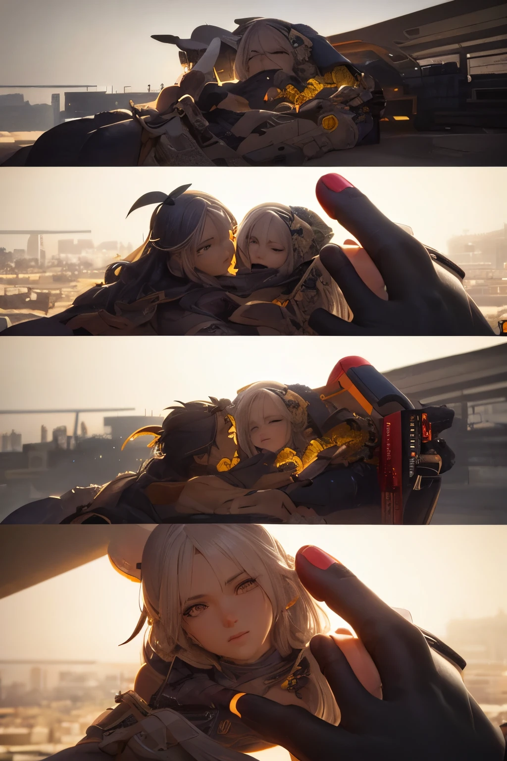 ((best quality)), ((masterpiece)), (detailed), perfect facecartoon, anime style of a, happy family hugging one another, 8k cinematic, intricate studio details, highly detailed, best quality, best quality, ultra hd vivid colors, realistic, perfect light, cinematic, ultra hd, vivid colors and realistic, highly detailed, UHD drawing, perfect pen and ink composition, beautiful octane rendering trend, intricately detailed, insanely detailed in artstation, 8k photography, concept art