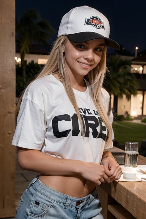 Liv Morgan dressed in casual clothes at a gala and with a sexy smile.