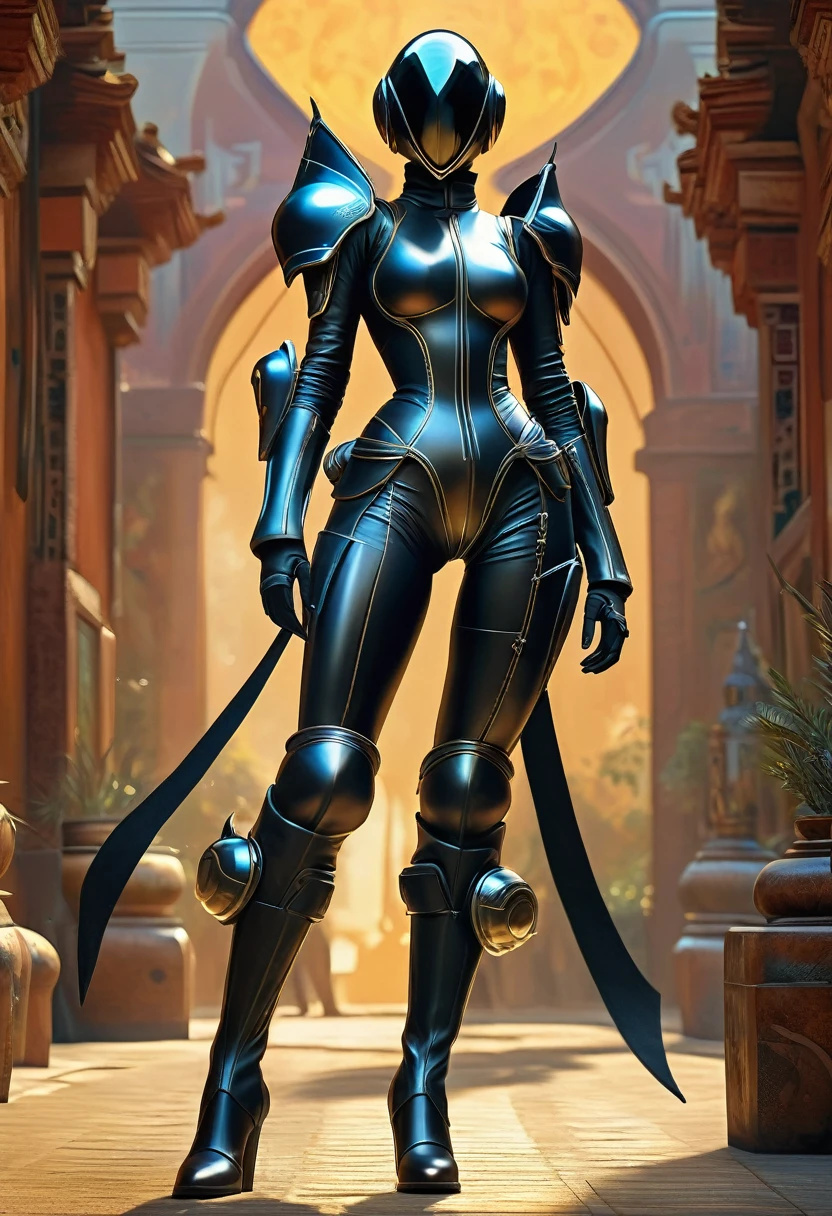  1girl, full body, an extremely delicate and beautiful, dress Leather Skin-tight combat suit, Findiperse tone ((Hans-Erni style)), ((perfect full body detail)), magic naive art, primitivism, protogen
, ((best quality, Masterpiece)), ((Highest detail)), RAW:1,1, 8k