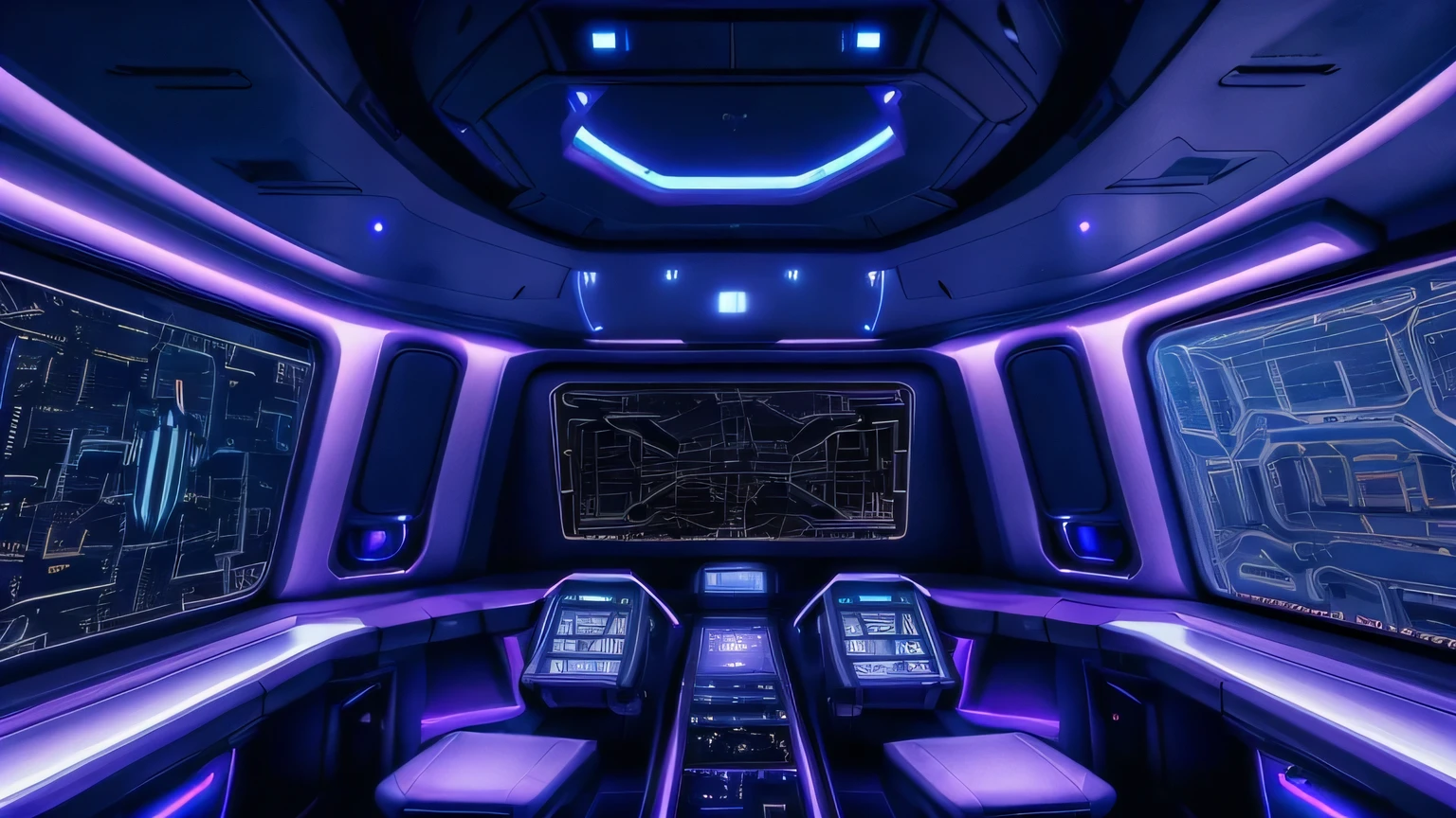 1girl, futuristic sci-fi spaceship interior, advanced command center, no crew, sleek metallic surfaces, glowing holographic displays, complex control panels, advanced technology, moody dramatic lighting, cinematic composition, muted color palette, photorealistic, (best quality,4k,8k,highres,masterpiece:1.2),ultra-detailed,(realistic,photorealistic,photo-realistic:1.37)