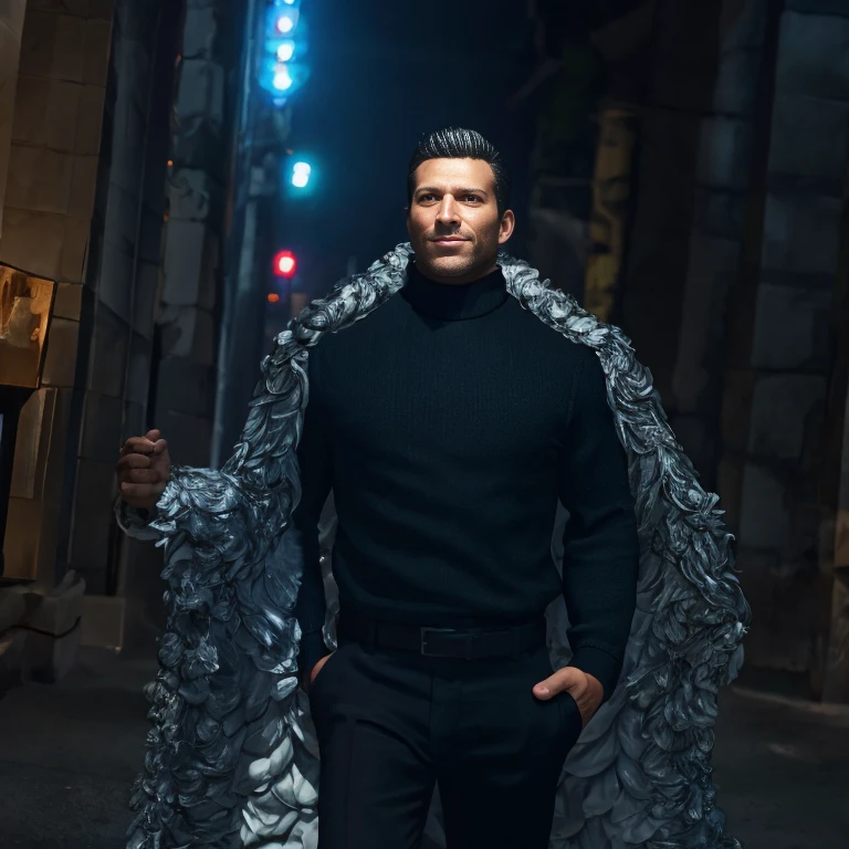 (masterpiece, highest quality: 1.2), 8K highest image quality, highest quality, detailed, Surreal, realistic and detailed background, 1 man in his 30s, expensive, alone,