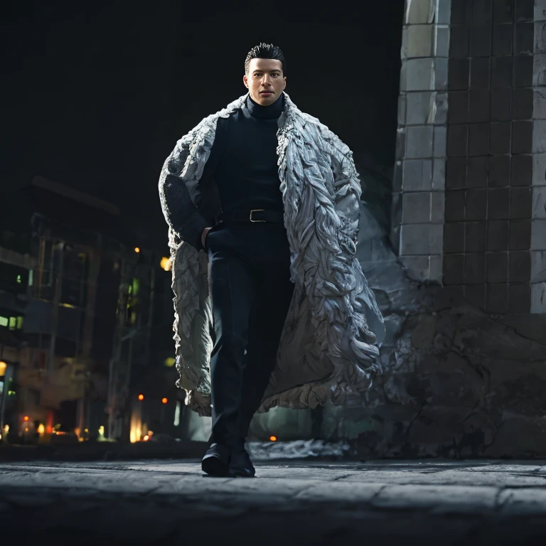 (masterpiece, highest quality: 1.2), 8K highest image quality, highest quality, detailed, Surreal, realistic and detailed background, 1 man in his 30s, expensive, alone,