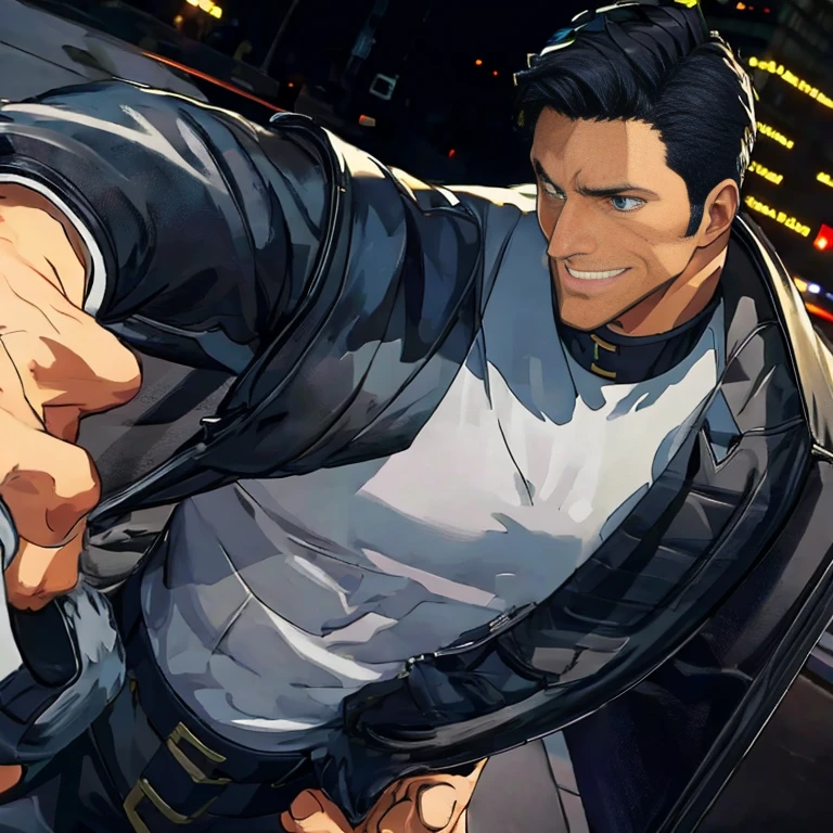 (masterpiece, highest quality: 1.2), 8K highest image quality, highest quality, detailed, Surreal, realistic and detailed background, 1 man in his 30s, expensive, alone,