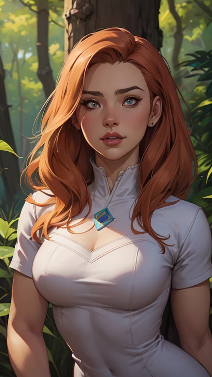 uma mulher de vestido azul segurando uma vara de madeira em uma floresta, Alena Aenami e Artgerm, artgerm detalhado, artgerm e atey ghailan, estilo ivan talavera e artgerm, Krenz Cushart e Artgerm, artgerm e lois van baarle, linda pintura de personagem