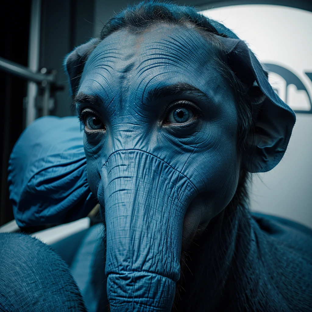 Bleu elefant