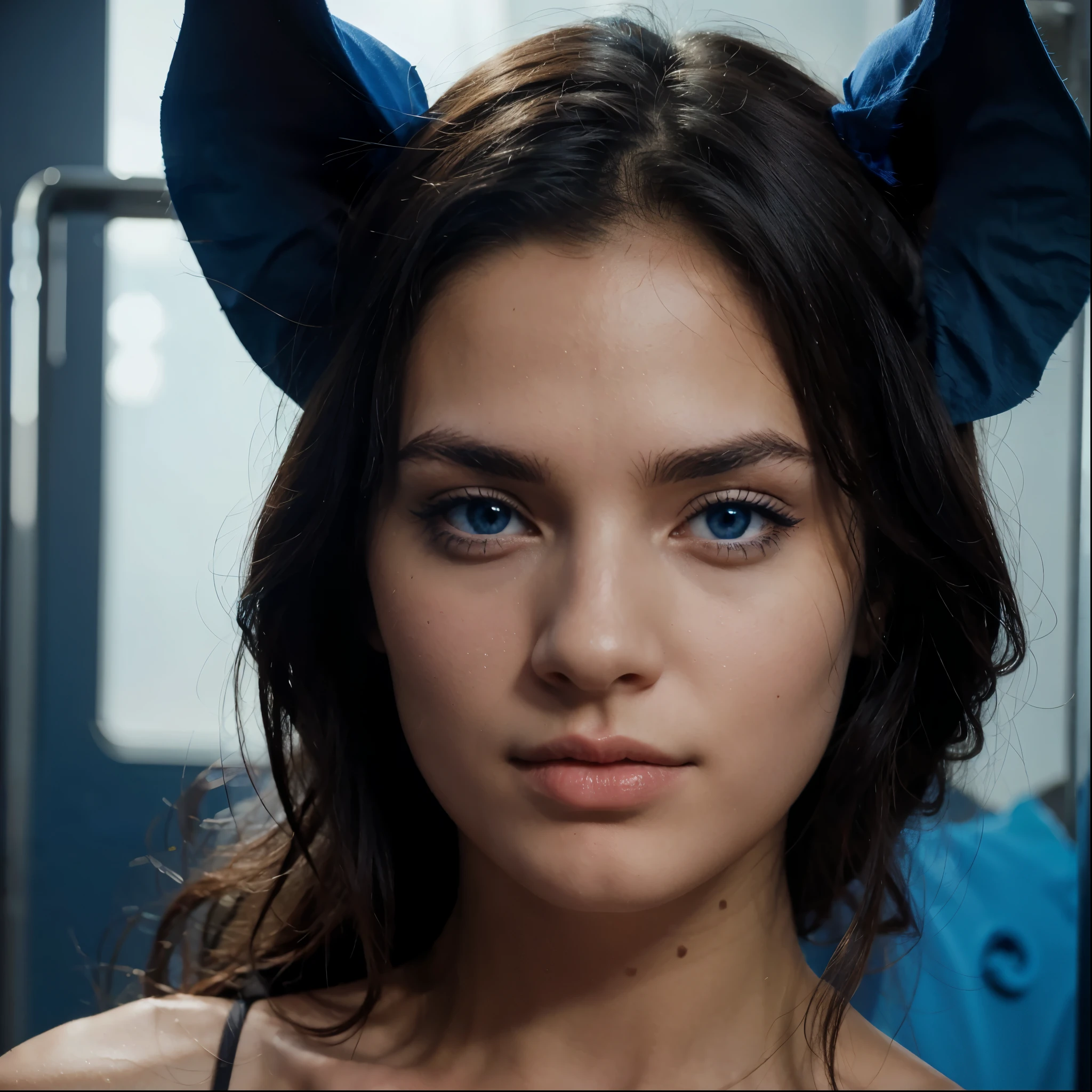 Bleu elefant beautiful face