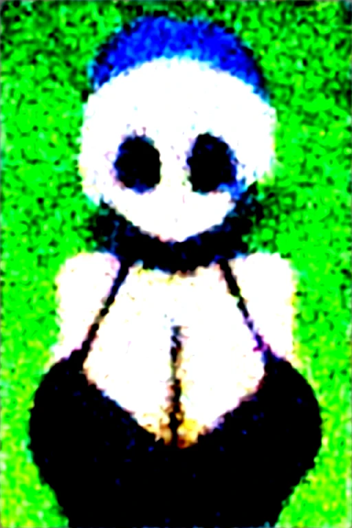 medium short hair, white hair, heterochromia, one green eye, one black eye, big chest, big butt, lingerie, big tits, big eyes, pelaje blanco con toques verdes y miel, bright Eyes.