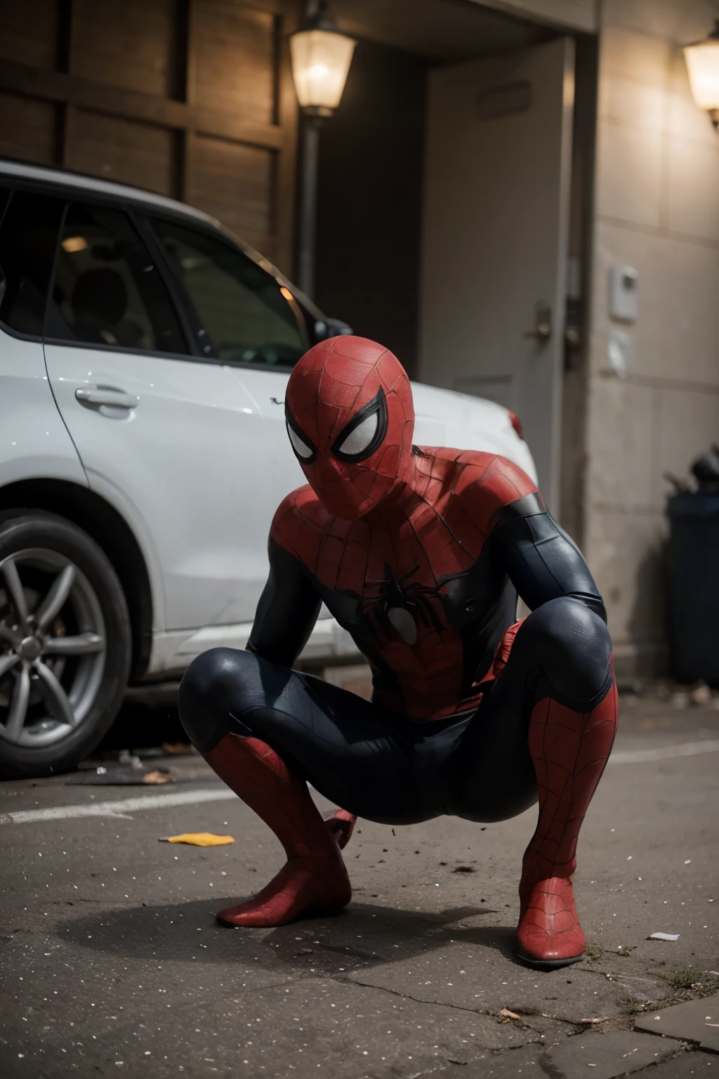 Spider-Man injured after frantic battle