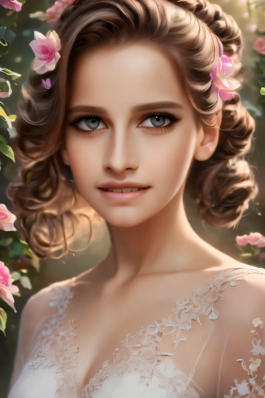 (best quality,4k,8k,highres,masterpiece:1.2),ultra-detailed,(realistic,photorealistic,photo-realistic:1.37),beautiful detailed eyes,beautiful detailed lips,extremely detailed eyes and face,longeyelashes,1girl,illustration,floral background,vivid colors,soft lighting, anime style draw