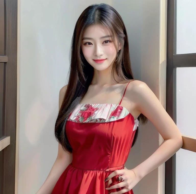 Close-up of a woman in a green dress posing for a photo., Gorgeous Chinese model, หญิงKorean girlที่งดงาม, beautiful south korean women, หญิงKorean girlที่สวยงาม, beautiful asian girl, Cute young man with a sweet Asian face, Chinese girl, Asian girl with long hair, ponytail, The face of a beautiful Japanese girl, Korean girl, Cute girl - clear face, Japanese model, Beautiful Asian woman