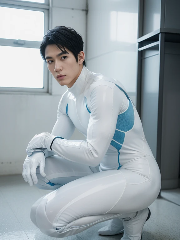 ((Handsome tall skinny boy with fat phat hips))   , thick thighs , （bare thighs） , wide pelvis , shirtless , epic reality,  epic photorealistic , ultra realism ， standing，grins , sexy ,  NSFW , most handsome ever boy , tattoo , slutty whore, K-pop idol looking, K-pop idol face, (phat hips , wide hips) , ( narrow waist) , ((wearing micro thong)) , (skindentation & wide hips) , (wide pelvis. ,massive hips) , (put your hands up) , (topless), skinny waist , foot seen