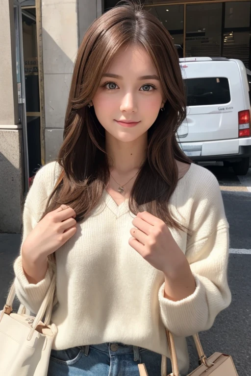 Caucasian、female、Brown Hair