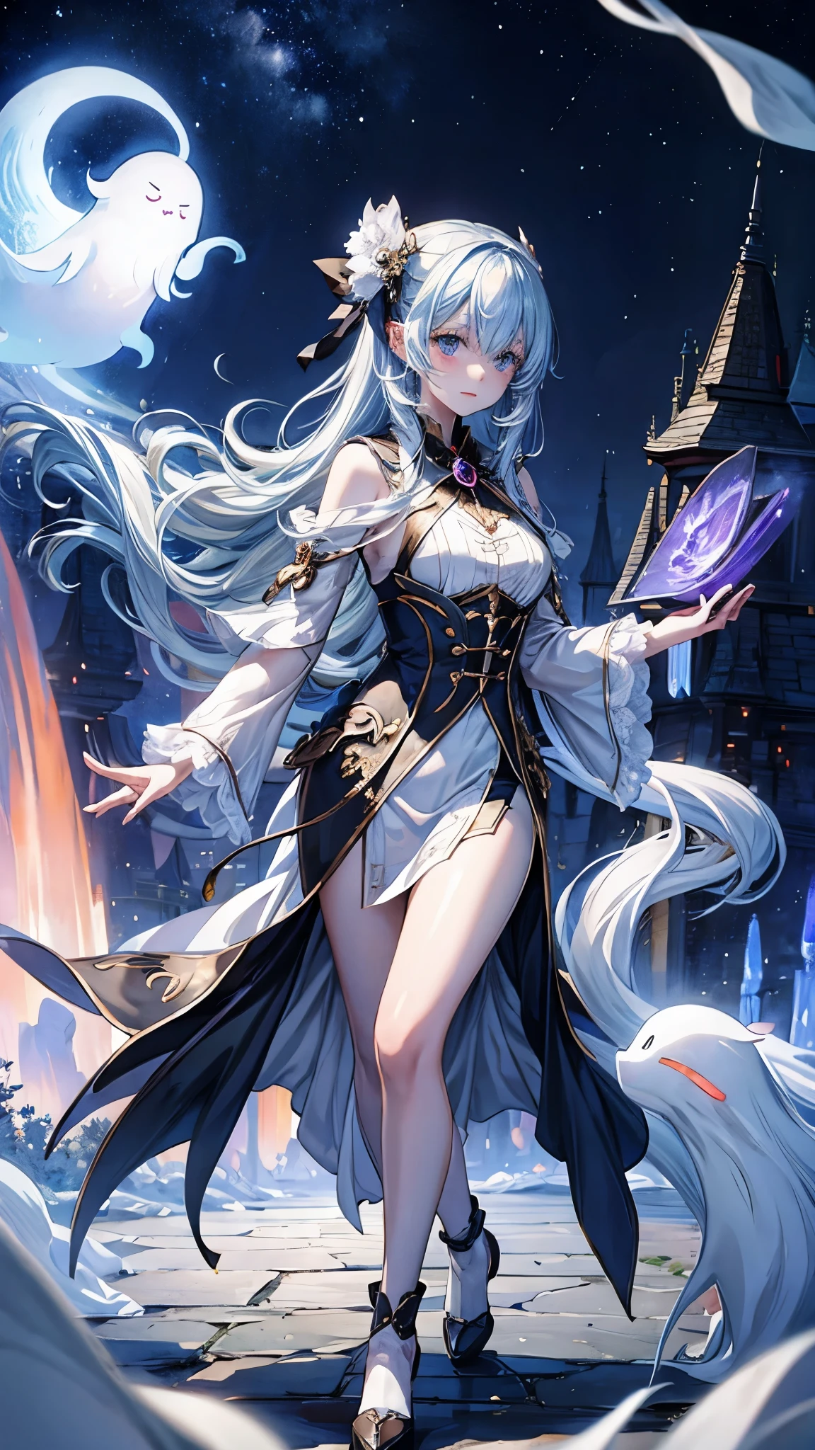 Fantastical,ghost,femele,Beautiful fece,