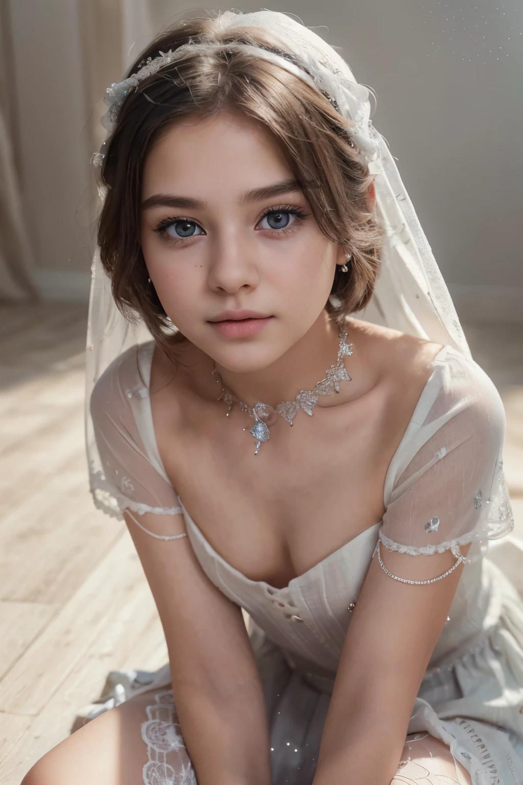 A young boy, beautiful detailed eyes, beautiful detailed lips, extremely detailed eyes and face, longeyelashes, cute, adorable, peaceful, sitting one got white so cute name altamash (best quality,4k,8k,highres,masterpiece:1.2),ultra-detailed,(realistic,photorealistic,photo-realistic:1.37)