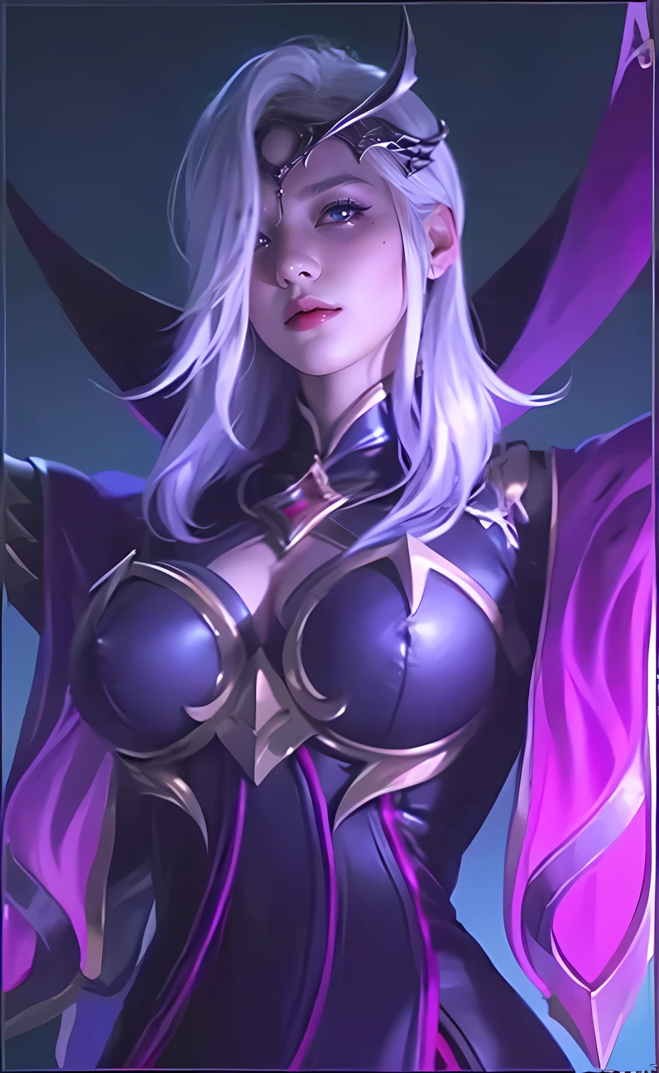 (8k, RAW photo, photorealistic:1.25) , red lipgloss, glosace, glossy skin, depth of field, chromatic aberration, caustics, Broad lighting, natural shading, a girl in a blue dress with a crown and a sword, beautiful celestial mage, mobile wallpaper, mystical atlantean valkyrie, ultra hd, ultra detailed texture, hyper realistic, detailed texture, detailed face, detailed skin, detailed lighting, best quality, beautiful lighting, cinematic lighting, professional lighting, ultra highres, realistic, detailed hair, real hair, white hair, high quality, (realskin:1.5), extremely detailed, finely detail, ultra-detailed, detail eyes, cinematic background, red eye