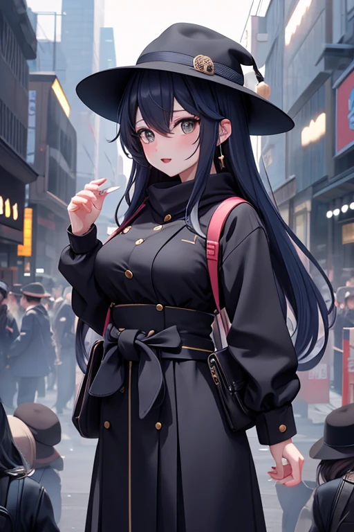 people wearing hats在街上queue，Photo of Tsubasa Nakai，shutterstock，occur，people wearing hats，queue，overload，Suspects lined up，8 k ），8 hours，daoshi，Creepy，機器人queue買冰淇淋，sakimichan，Adult crowd，Large Field of View，Above the waist ，In-game graphics，Gothic themed ninja