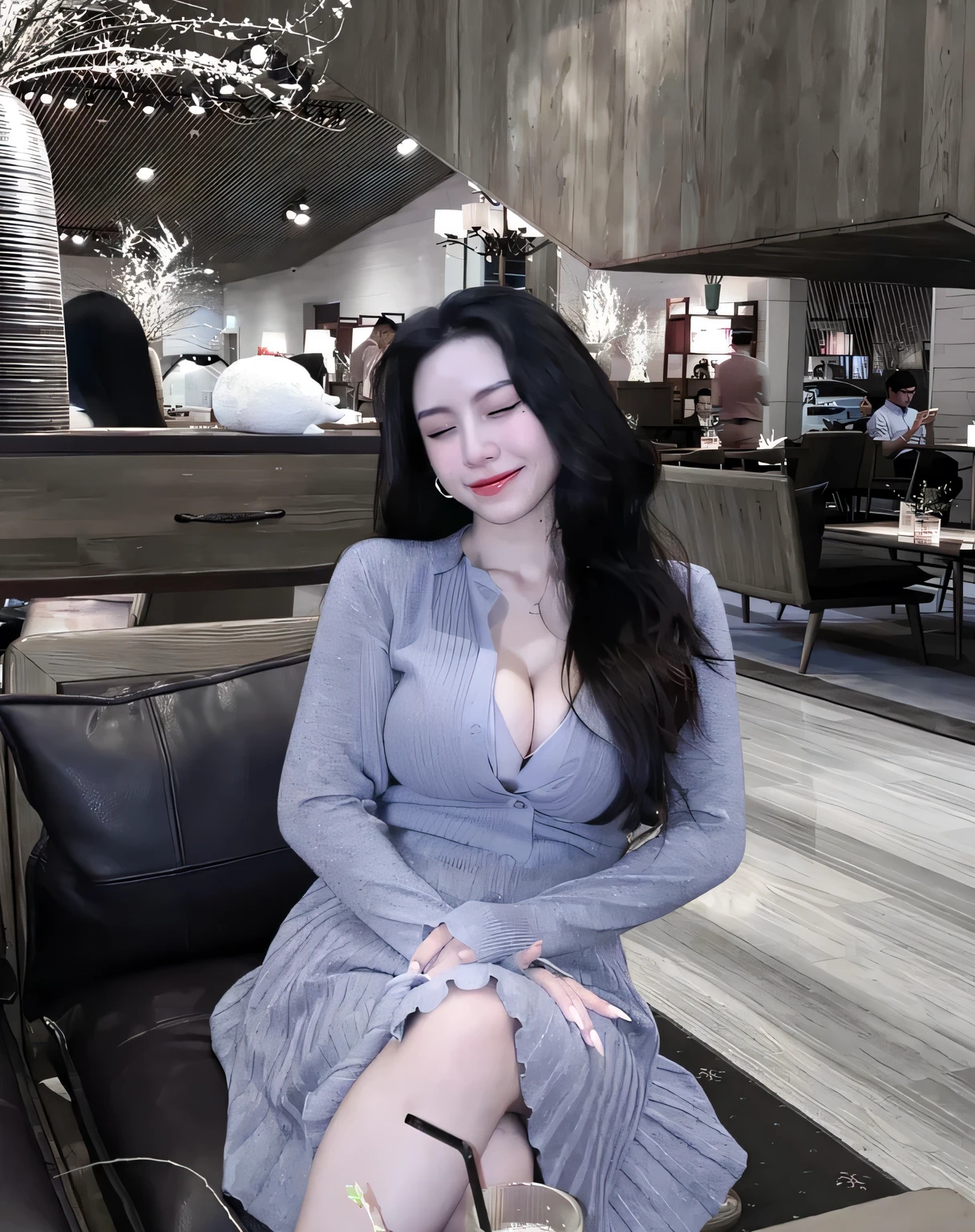 (huge breasts:0.4), cleavage,