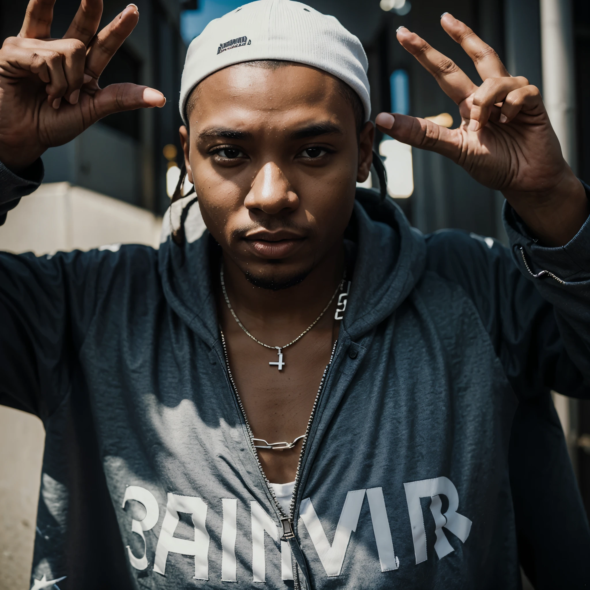 Make a photo of mine as a rapper