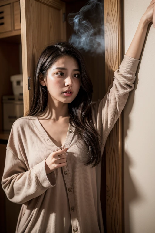 girl with clothes