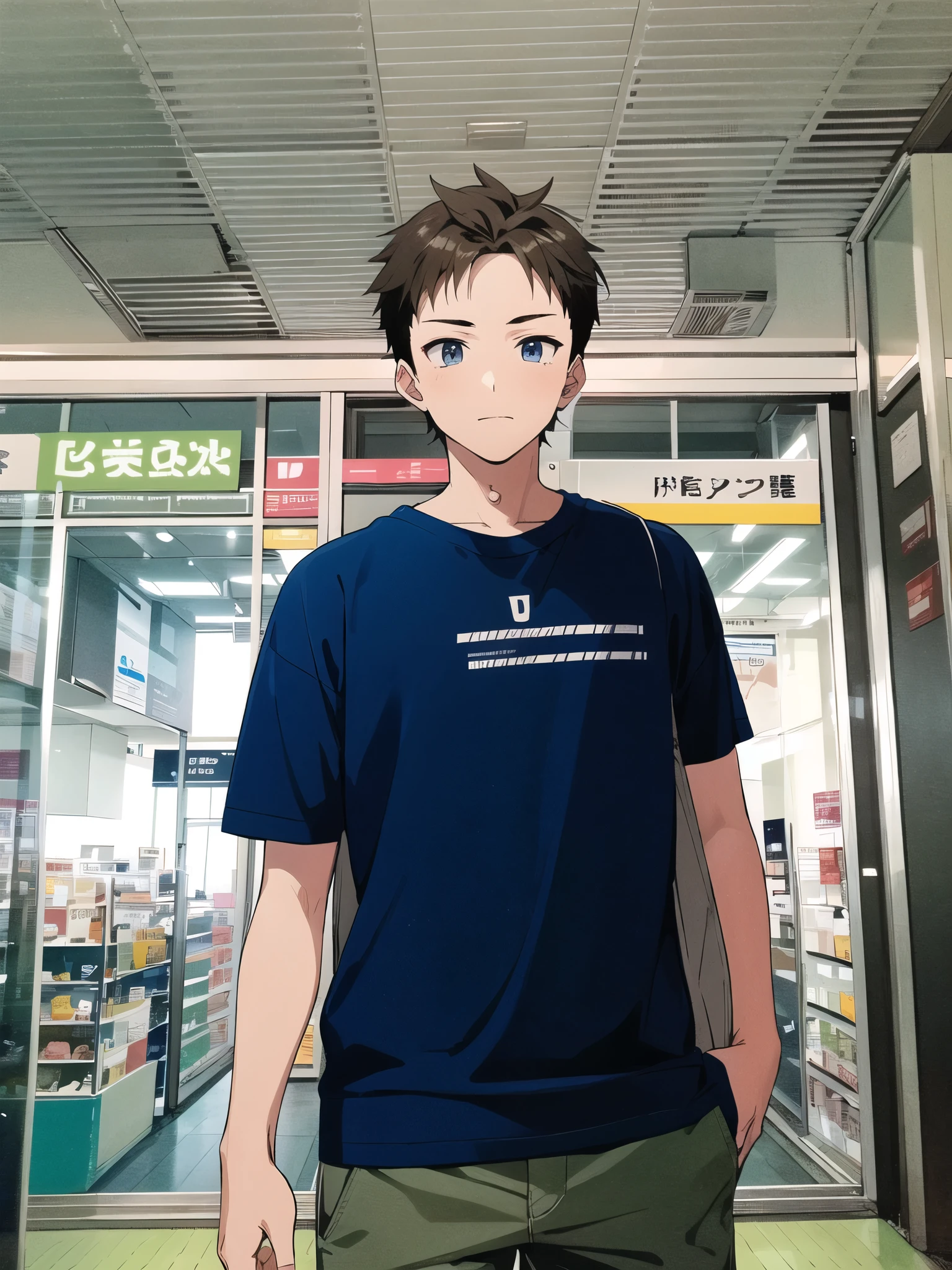 Anime boy cool cute skin white