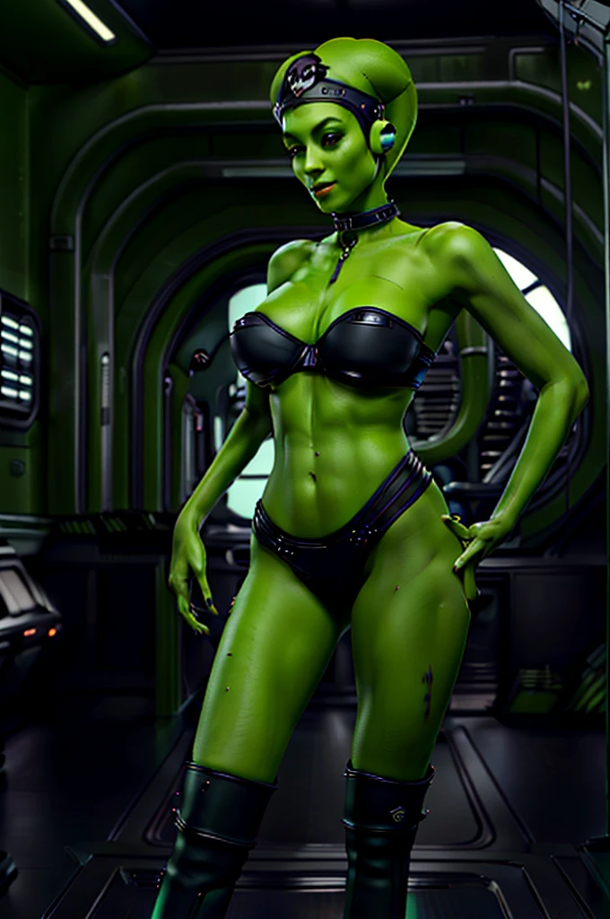 Attractive female ALIEN random sexy poses and lewd positions touching herself, green skinned sexy reptilian female reptilian alien with antenna on her head, with a sexy knock out body, large saggy tits, small tight waist, tapered hips, strong thick squishy thighs, beautiful round tear drop shaped ass, She has four toned arms, (Her face is alien and scary), Her skin is smooth, moist, and glossy with dark spots and it is different shades of green, perky sharp ears, clean lines, photoshoot, no background, sexual green skin, sexy extraterrestrial , engaged in sexual activity, she has plump juicy lips, (she masturbates), space hooker, space prostitute, space whore, alien whore, mostly nude, (long black reptile tongue licking her own nipples)