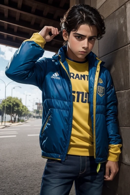 Haz una imagen de un chico que este conformado de cristal, que no se distingan sus rasgos fisicos