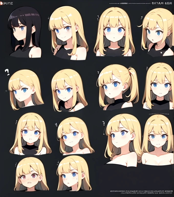 blonde with an expression of curiosity