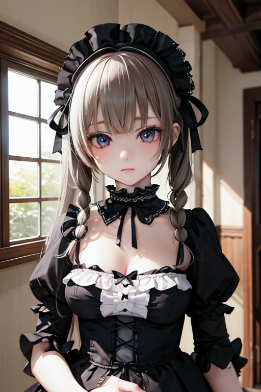 highest quality、masterpiece、High sensitivity、High resolution、Gothic Lolita、