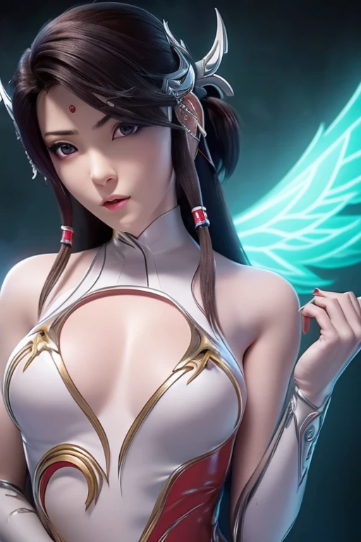 Akali, League of Legends, Without clothing, completely naked, sexual, Eyes Detailed