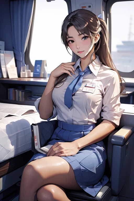 highest quality、masterpiece、High sensitivity、High resolution、stewardess