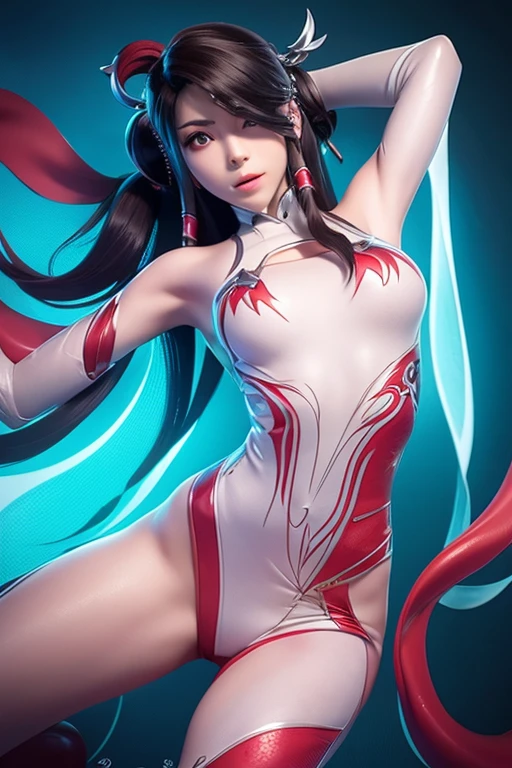 Akali, League of Legends, Without clothing, completely naked, sexual, Eyes Detailed