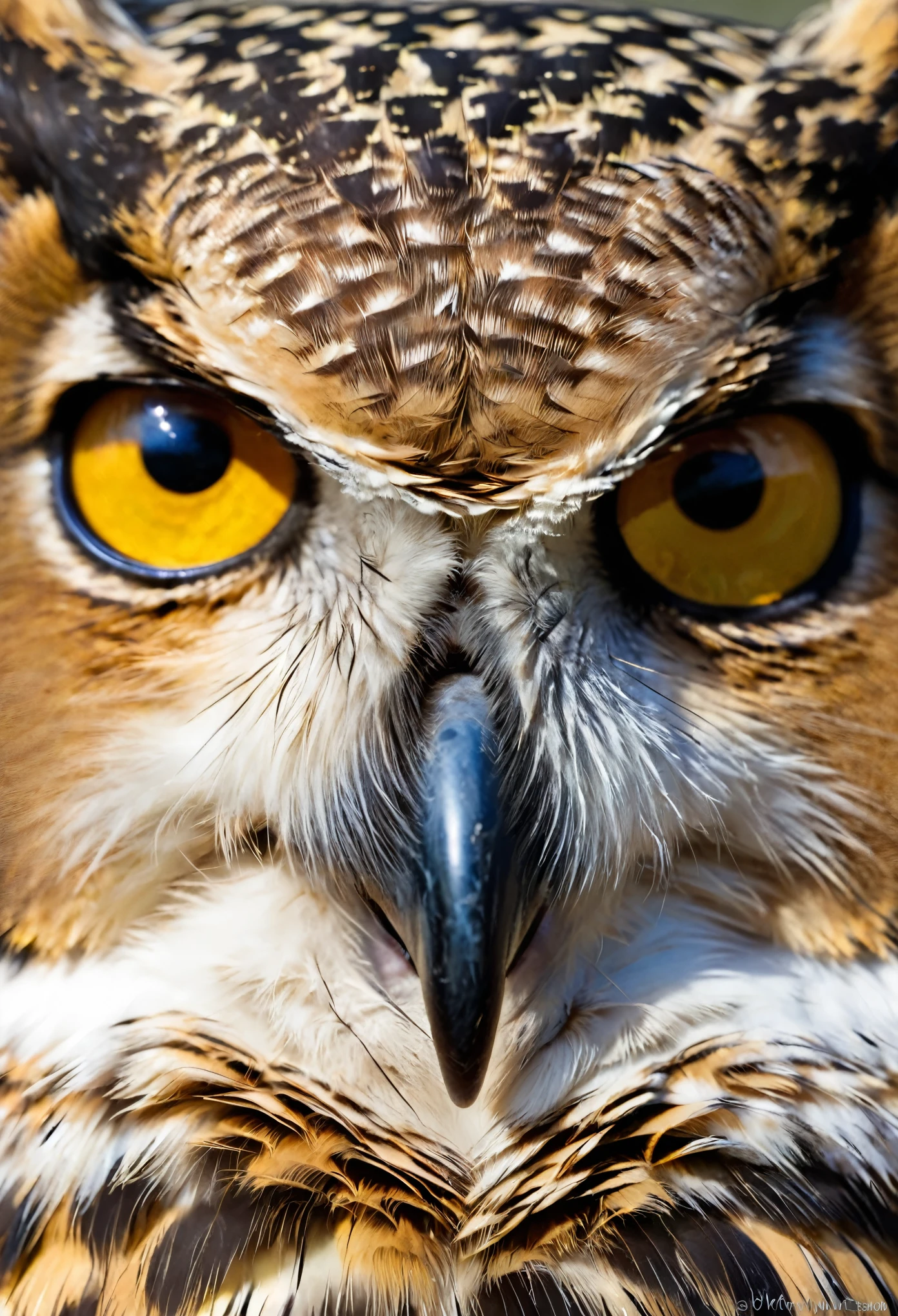 owl,extremly detailed face,close-up