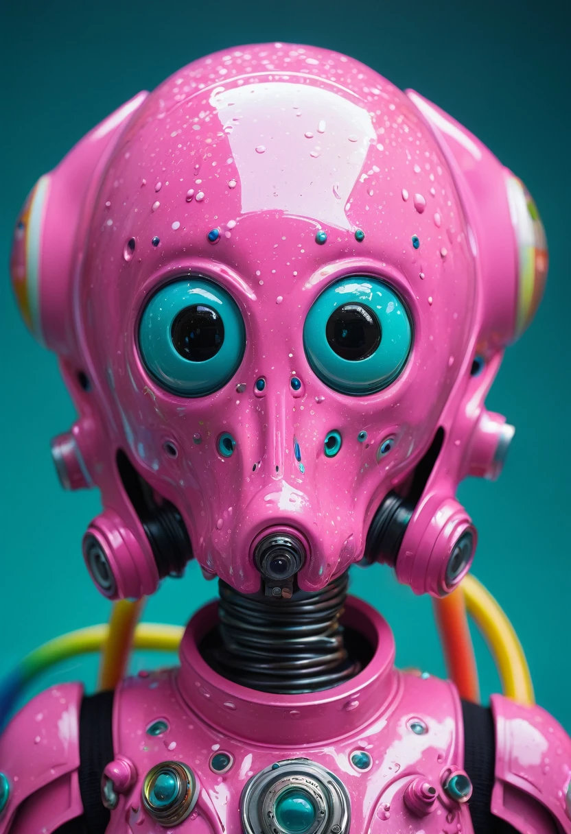 8K, ARTISTIC photogrAphy, best quAlity, mAsterpiece: 1.2), A (potrAit:1.2) Don Bluth Style  ASTRONAUT Cthulhu pink Toon Doll, full body RAW candid cinema, cyan hair, 16mm, color graded portra 400 film, remarkable color, ultra realistic, sad admosphere, dark lighting, oppressive atmosphere, depressive colors, kodak portra 400, photograph,r, Natural Light,  Pinhead lighgts, blur reflection, Brush Strokes, Smooth, abstract, Splatter, Oil On Canvas, rainbow colors, fractal isometrics details bioluminescens : a stunning realistic photograph of wet bone structure, 3d render, octane render, intricately detailed, titanium decorative headdress, cinematic, trending on artstation | Isometric | Centered