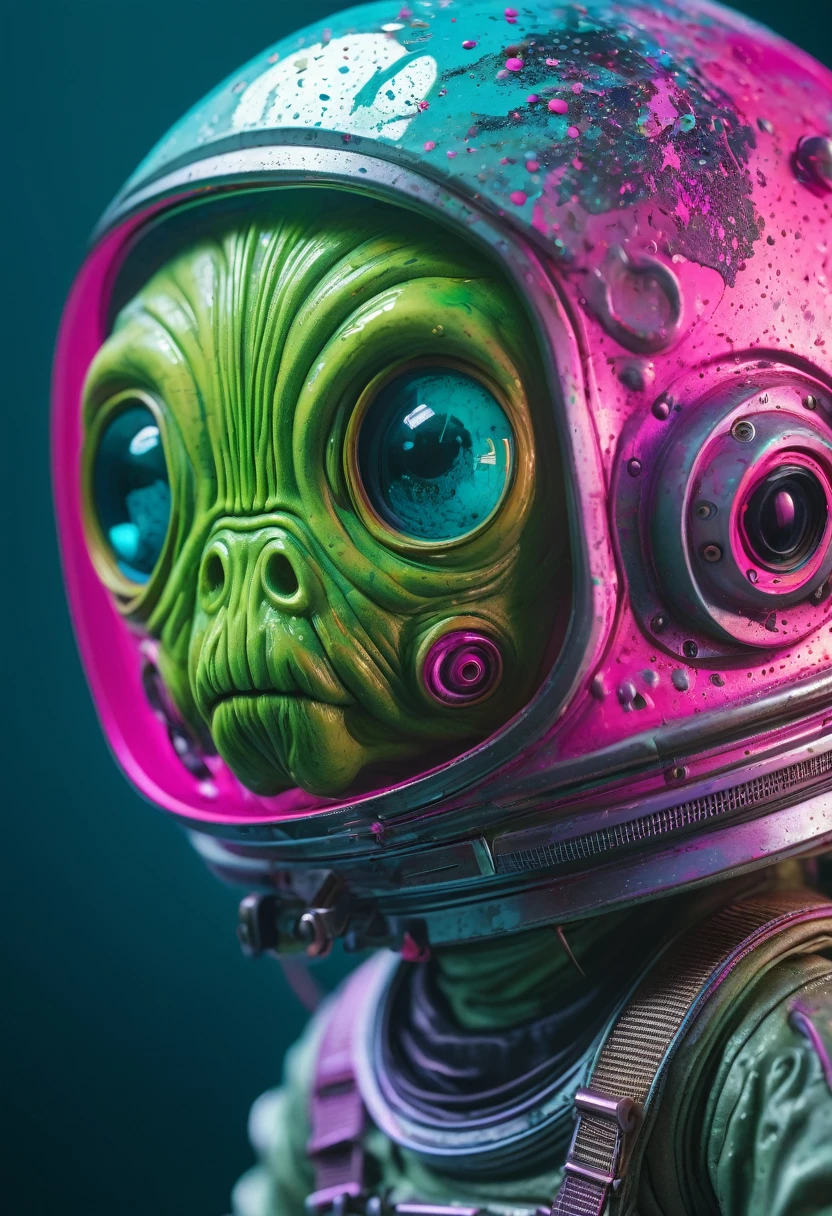 8K, ARTISTIC photogrAphy, best quAlity, mAsterpiece: 1.2), A (potrAit:1.2) Don Bluth Style ASTRONAUT Cthulhu pink Toon Doll, full body RAW candid cinema, cyan hair, 16mm, color graded portra 400 film, remarkable color, ultra realistic, sad admosphere, dark lighting, oppressive atmosphere, depressive colors, kodak portra 400, photograph,r, Natural Light, Pinhead lighgts, blur reflection, Brush Strokes, Smooth, abstract, Splatter, Oil On Canvas, rainbow colors, fractal isometrics details bioluminescens : a stunning realistic photograph of wet bone structure, 3d render, octane render, intricately detailed, titanium decorative headdress, cinematic, trending on artstation | Isometric | Centered