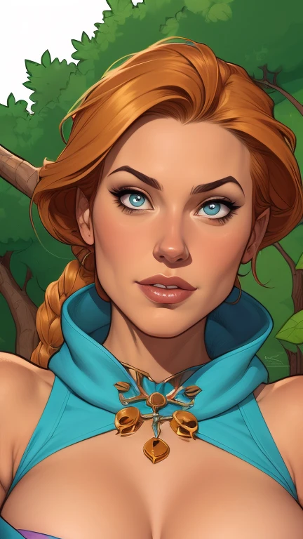 estilo de desenho animado:1.2), Yvonne Strahovski mulher Imagem de desenho animado de uma mulher , roupas sensuais , garota super fofa, authoritarian would be facial expressioncartoon style illustration, estilo de arte dos desenhos animados, estilo de arte dos desenhos animados, digital illustration style, design de personagens altamente detalhado, arte digital detalhada fofa, City fan art, design de personagem retrato, beautiful digital illustration, retrato de alta qualidade, arte em quadrinhos, retrato do design do personagem, white background Buso without clothes and medium breasts, beautiful and symmetrical body curvesa woman in clothes is sitting on a tree branch, zenoscope, J. Scott Campbell, J.. Scott Campbell, queen of the J.ungle, gorgeous J.ungle ranger, mulher das cavernas, inspirado em Mark Brooks, karol bak uhd, J.ames edmiston, estilo ivan talavera e artgerm, Rainha amazona, Fey Queen of the Summer Forest