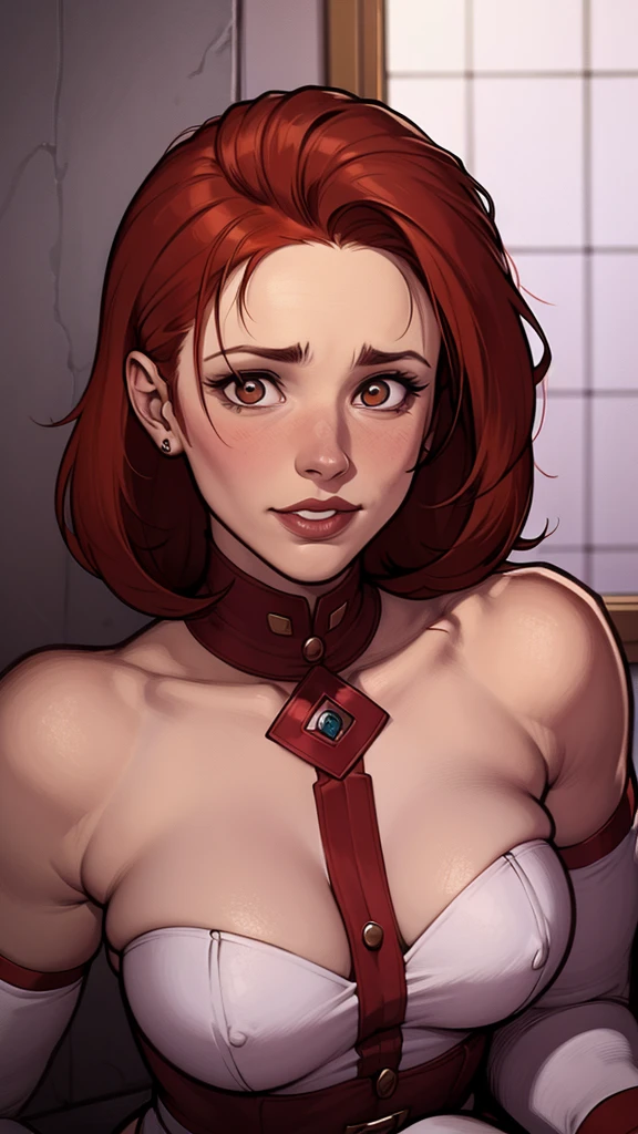 um desenho de uma mulher com umae cabelo preto, estilo de arte de charlie bowater, arte do personagem charlie bowater, desenhado no estilo digite germe, Estilo Charlie Bowater, digite germe. alto detalhe, digite germe style, retrato de personagem em close, digite germe portrait, style digite germe, Neoartcore e Charlie Bowatera close up of a woman with sardas on her face, sardento pale skin, with sardas, light sardas, light cute sardas, very light sardas, hint of sardas, elegant sardas, sardento, ginger hair with sardas, cute sardas, red hair and sardas, sardas, sardas!!!, soft sardas, sardento face, rosy cheeks with sardas, white sardas